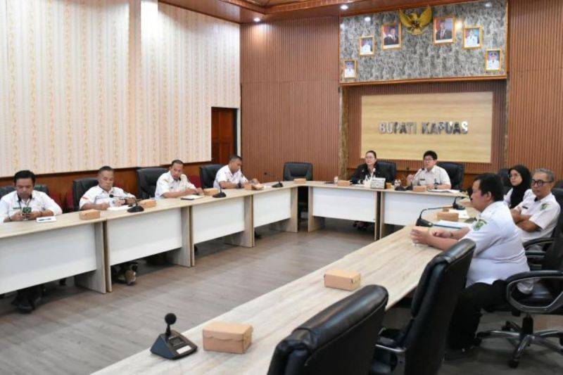 Pemkab Kapuas Inventarisasi Usulan Wilayah Pertambangan Rakyat Emas