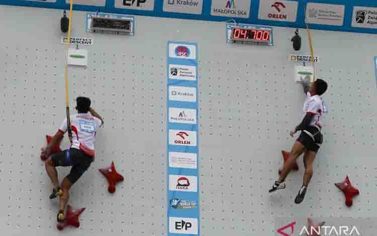 Raharjati Rebut Perunggu World Climbing Series Krakow 2026