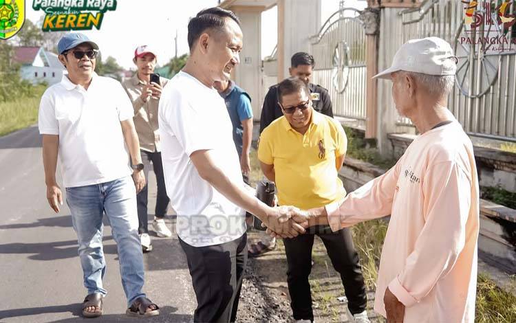 Wali Kota Palangka Raya Ajak Warga Ikut Jaga Kualitas Jalan