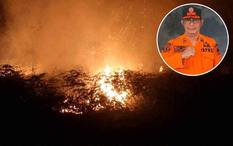 BPBD Kapuas Sebut 80 Persen Lapisan Tanah di Seluruh Kecamatan Mudah Terbakar