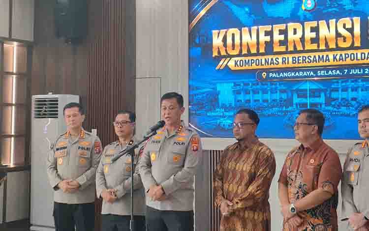 Polda Kalteng Amankan 400 Tersangka Narkoba dalam Satu Kuartal