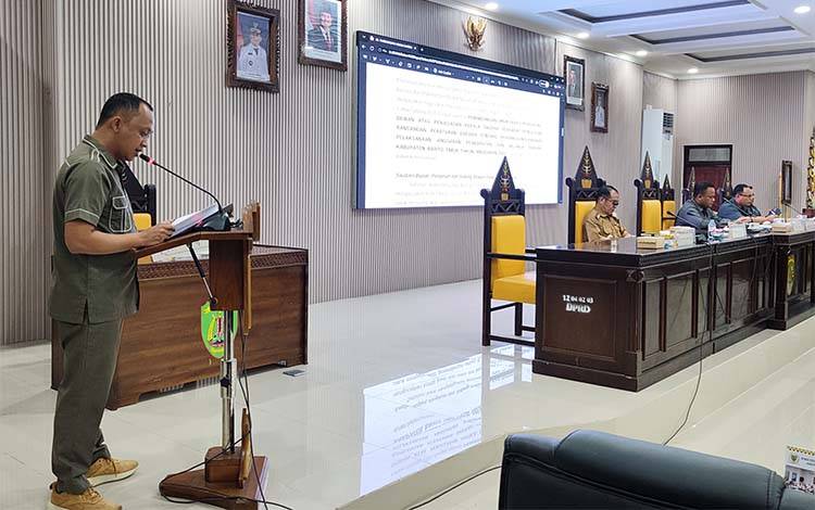 Fraksi Gerindra Desak Pemkab Bartim Maksimalkan PAD dan Serapan Anggaran Pasca Raih WTP