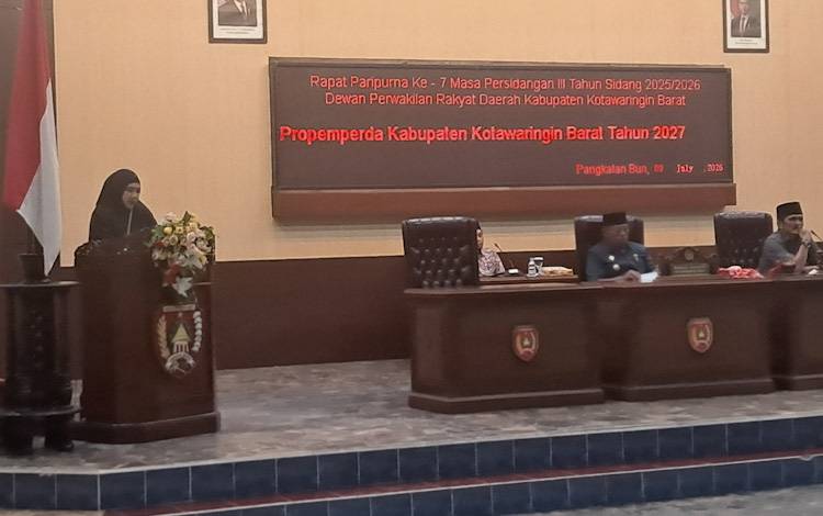 DPRD Kobar Tetapkan 14 Raperda Masuk Propemperda 2027