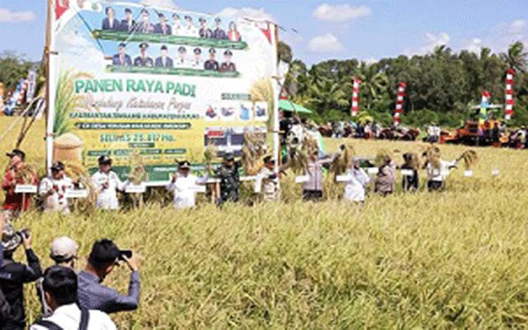 Kapuas Diproyeksikan Jadi Klaster Inti Pengembangan Lumbung Pangan Nasional