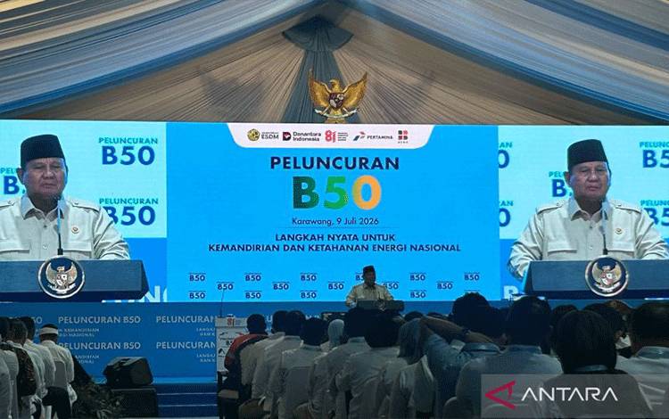 Prabowo Sampaikan Duka Atas Gugurnya Tiga Polisi di Kalteng