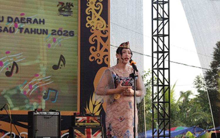 Handep Hapakat Fair Jadi Ajang Lahirnya Talenta Vokal Lagu Daerah Pulang Pisau