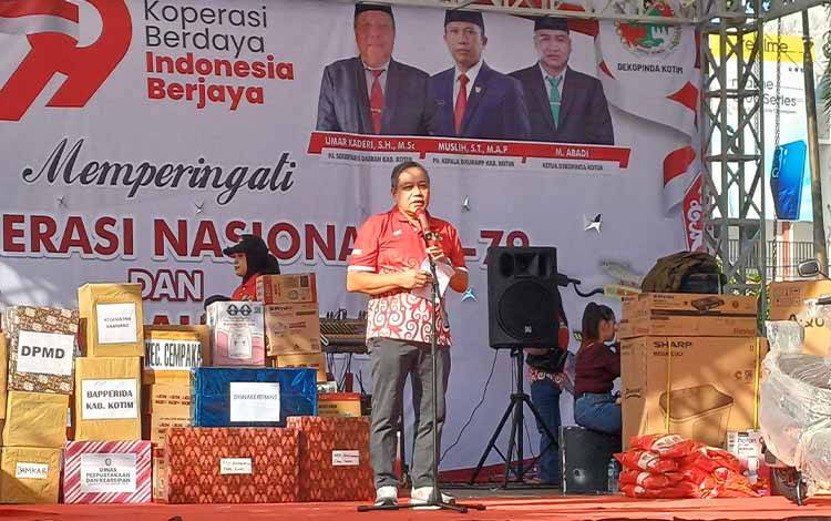 Pj Sekda Kotim Ajak Warga Rutin Olahraga 30 Menit Sehari untuk Cegah Penyakit Degeneratif