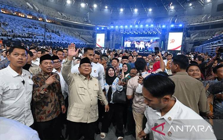 Prabowo Sebut Pemimpin yang Anjurkan Kerusuhan Sebagai Pengkhianat