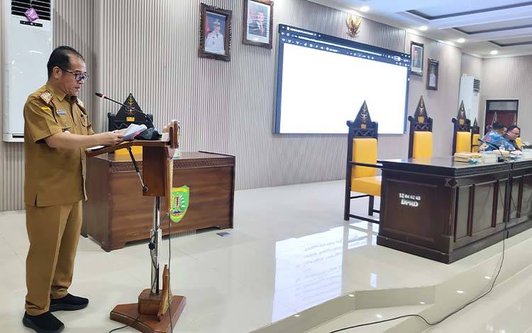 Jawaban Kepala Daerah atas Pandangan Fraksi DPRD, Pemkab Bartim Pastikan Pembahasan Raperda APBD 2025 Berlanjut