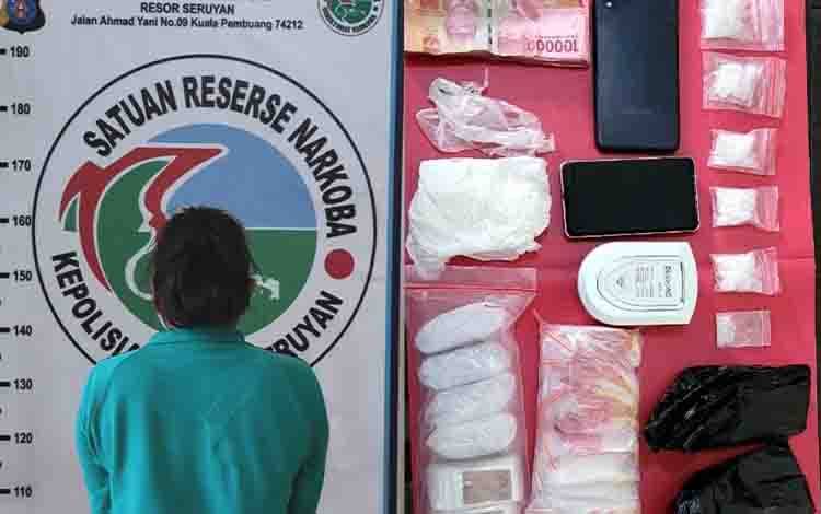 Target Operasi Narkoba di Seruyan Ditangkap, Satresnarkoba Sita 6 Paket Sabu