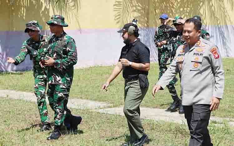 Wabup Bartim Apresiasi Latihan Menembak Bersama sebagai Wujud Sinergi TNI, Polri dan Pemda
