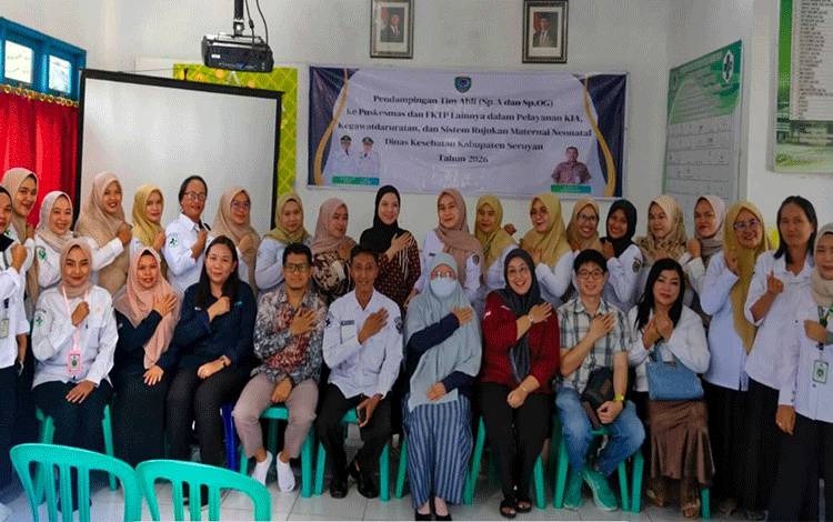 Dinas Kesehatan Seruyan Tingkatkan Pelayanan Kesehatan Ibu dan Anak melalui Pendampingan Tim Ahli di Puskesmas