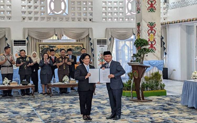 Agustiar Sabran Ingatkan Linae Tugas Penting Sekda Kalteng