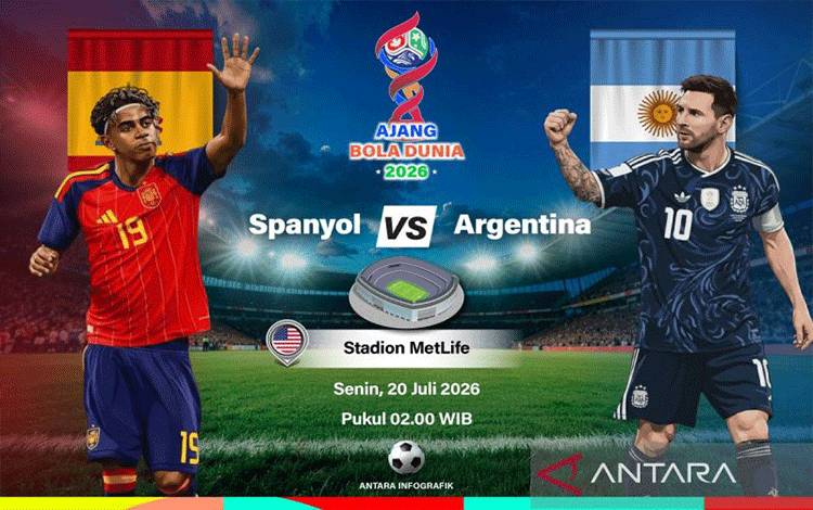Argentina vs Spanyol: La Roja Bisa Jegal Albiceleste