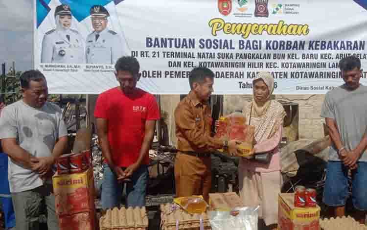 Pemkab Kobar Percepat Pemulihan Korban Kebakaran, BTT hingga Rp30 Juta Mulai Diproses