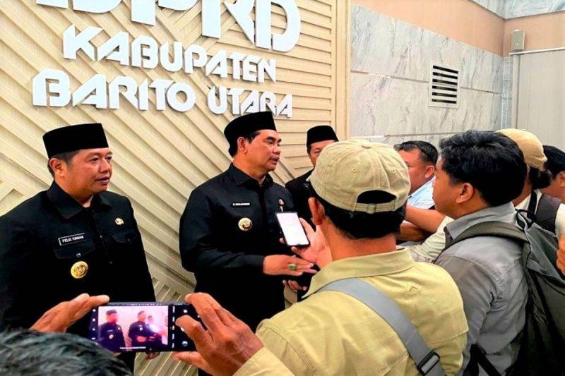 Pemkab Barito Utara Lanjutkan Pembebasan Lahan Pelebaran Jalan Muara Teweh