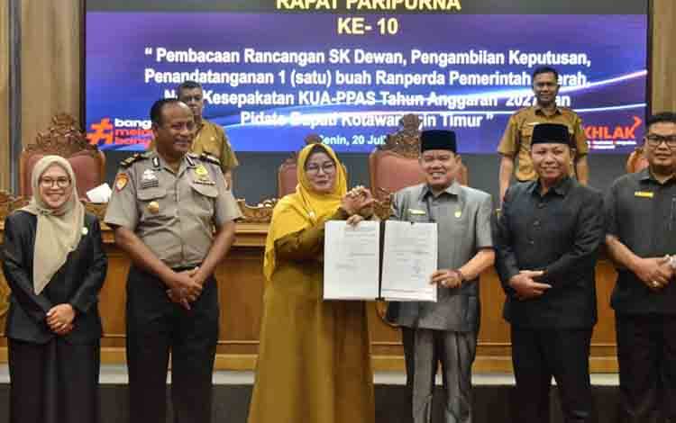 Pemkab dan DPRD Kotim Sepakati Raperda Penanganan Perumahan Kumuh dan Permukiman Kumuh