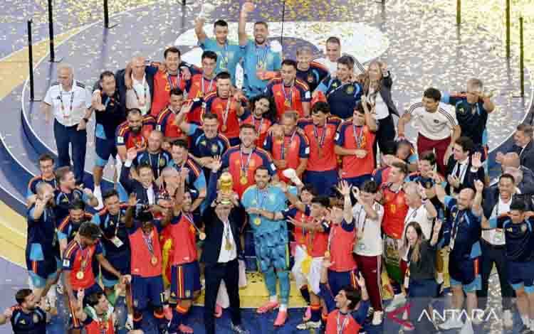 Selebrasi Kemenangan Spanyol Diwarnai Penangkapan Sejumlah Orang