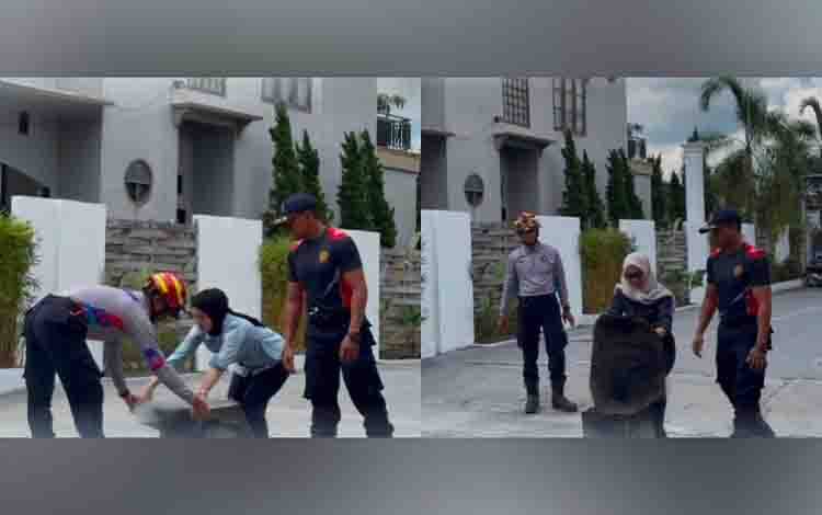 Disdamkarmat Palangka Raya Latih Srikandi PLN UPP Kalbagbar Tanggap Darurat Kebakaran