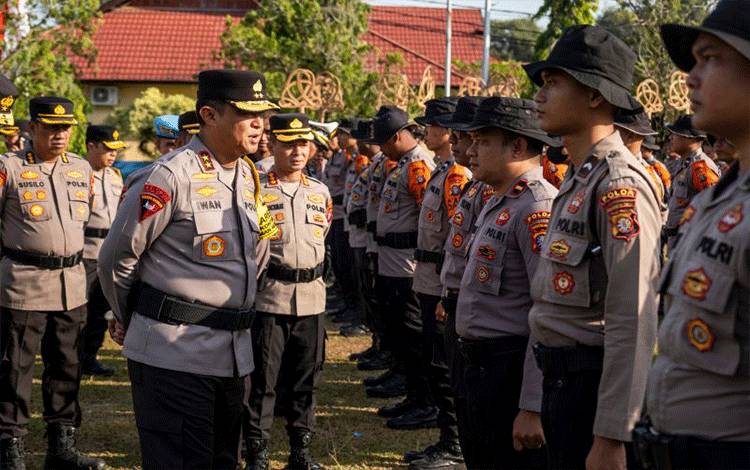 Polda Kalteng Siagakan 500 Personel Hadapi Potensi Karhutla