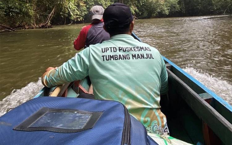 Air Jadi Andalan Dinkes Seruyan Layani Warga di Daerah Bantaran Sungai