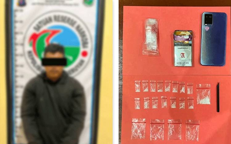 Polres Seruyan Gagalkan Peredaran Sabu di Kuala Pembuang, 16 Paket Narkotika Diamankan