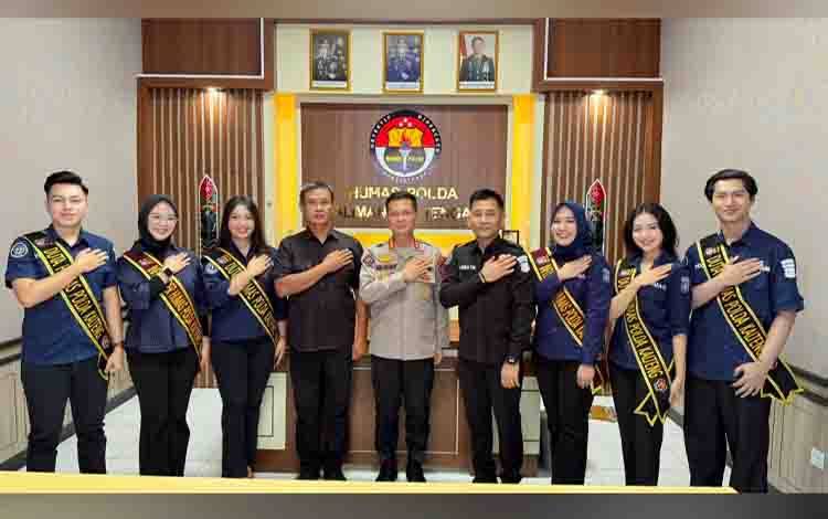 Kabid Humas Polda Kalteng Gandeng Duta dan Influencer Humas, Perkuat Edukasi Bijak Bermedsos