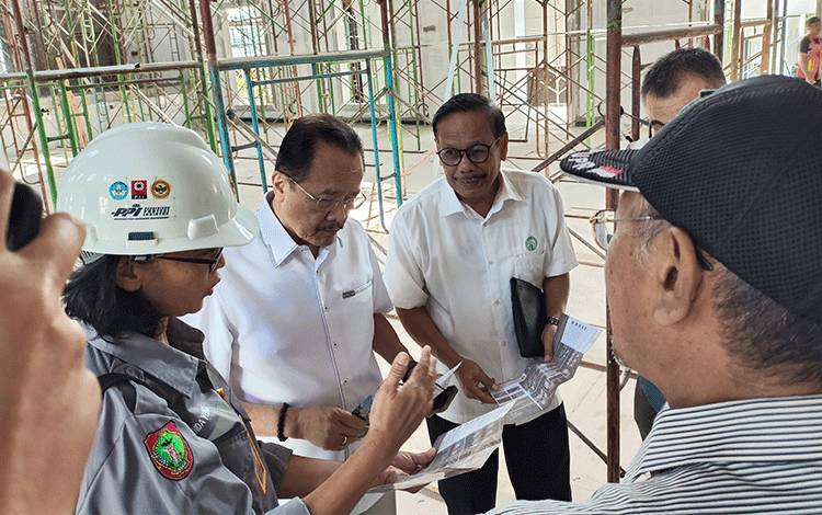 Teras Narang Kembali Tinjau Pembangunan Gereja Maranatha Palangka Raya