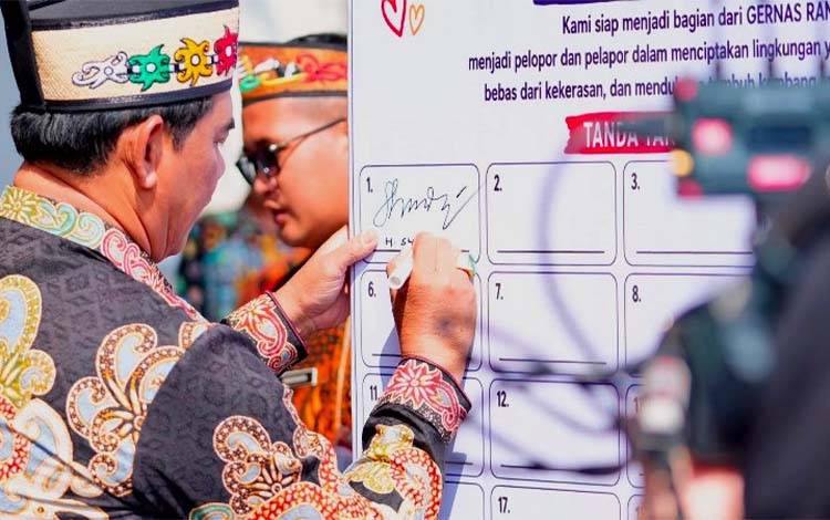 Barito Utara Deklarasikan GERNAS RANA untuk Lindungi Anak