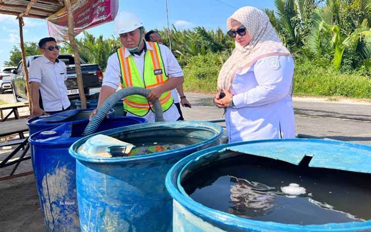 Kotim Salurkan 30 Ribu Liter Air Bersih ke Wilayah Kekeringan