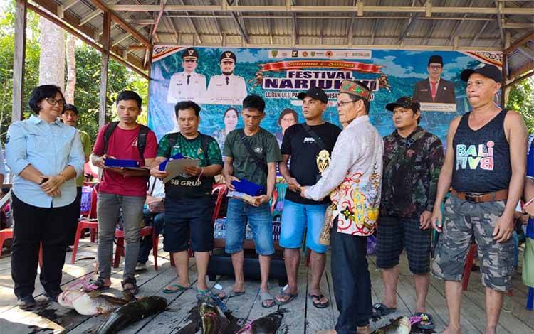 Simpang Bingkuang Pertahankan Gelar Juara Umum Festival Nariuk VI, Dominasi Tangkapan Terbesar