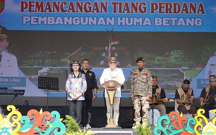 Huma Betang Kalteng Disiapkan Jadi Pusat Kegiatan Budaya dan Adat Bertaraf Internasional