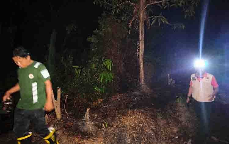 Kebakaran Lahan Dekat Permukiman di Selat Dalam Cepat Dipadamkan, BPBD Kapuas Pastikan Kondisi Aman