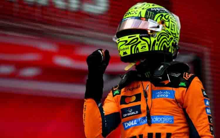 Norris Terkejut Kalahkan duo Ferrari untuk Raih Pole GP Hungaria