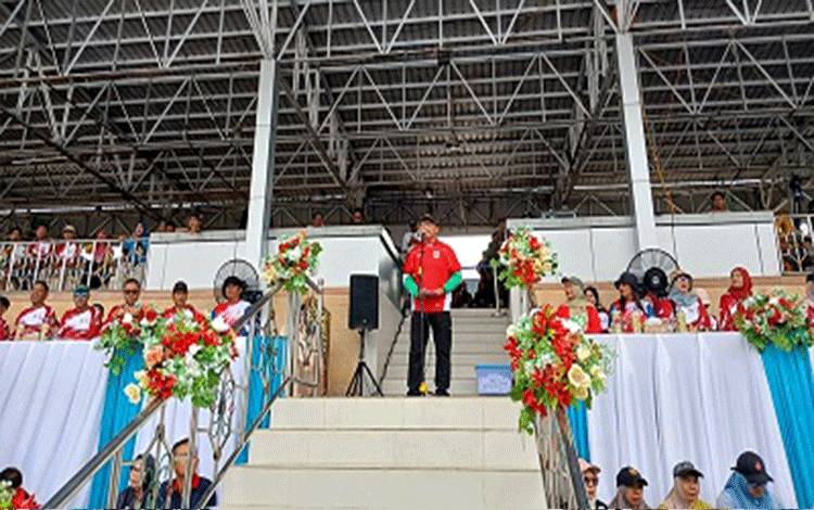 Bupati Barito Utara Ajak Peserta Futsal Bupati Cup Junjung Sportivitas dan Bangun Kekompakan