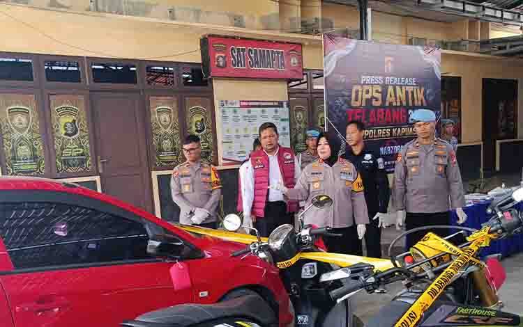 Polres Kapuas Bongkar Modus "Ranjau" dan Jaringan Sabu dari Banjarmasin