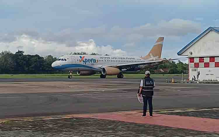 Karhutla Sebabkan Penerbangan dari Jakarta ke Bandara H Asan Sampit Sempat Delay