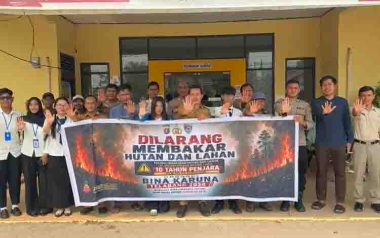 Lurah Langkai Ajak Warga Bersama-sama Cegah Kebakaran Hutan dan Lahan