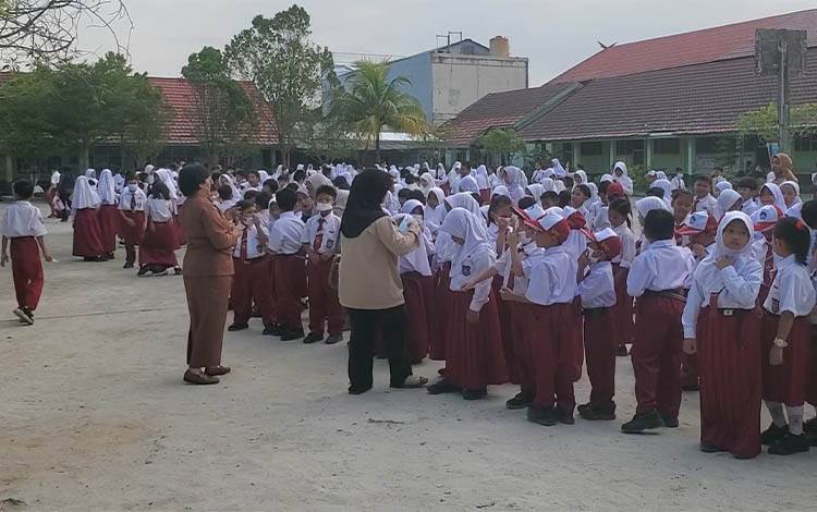 Kabut Asap Karhutla Mulai Ganggu Aktivitas Sekolah di Kotim