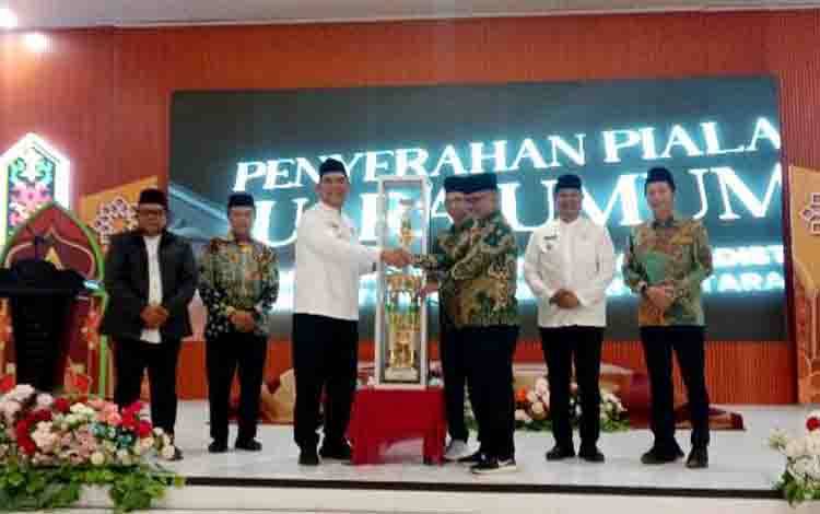 Teweh Tengah Kembali Juara Umum MTQH ke-53, Patih Herman Sebut Bukti Kerja Keras Seluruh Kafilah