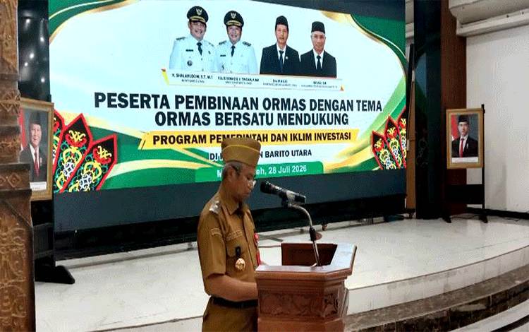 Ormas Memiliki Peran Strategis Dukung Pembangunan dan Ciptakan Iklim Investasi di Barito Utara