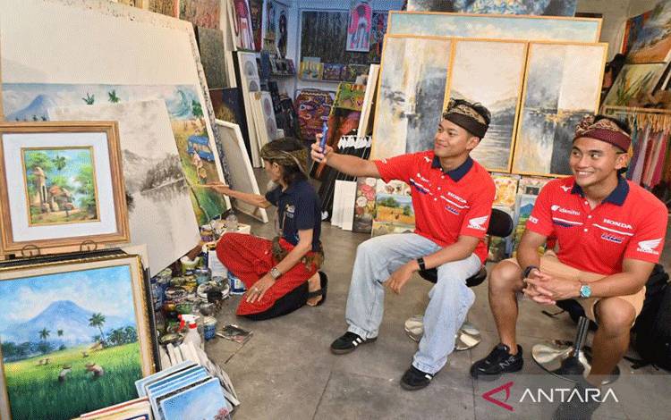 Mario Aji dan Veda Ega Mulai Latihan di Sirkuit Mandalika