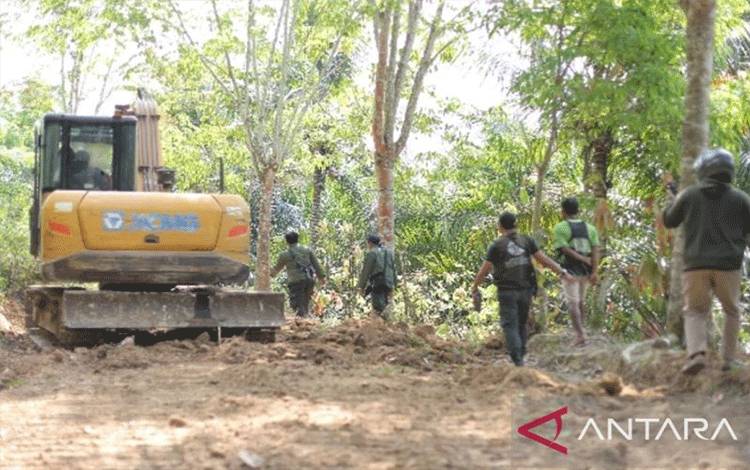 Kemenhut Tetapkan Tersangka Pembukaan Jalan Ilegal di TN Bukit Barisan