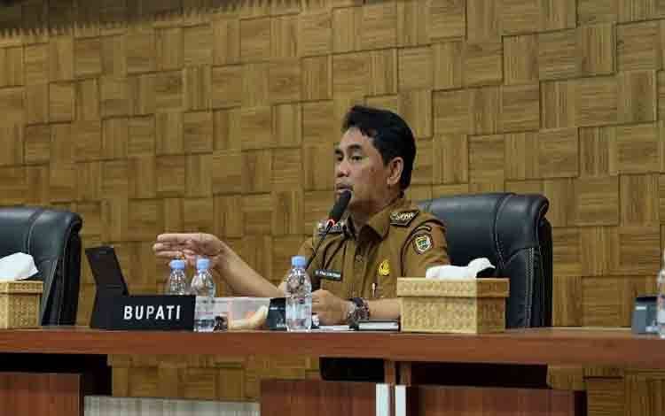 Bupati Barito Utara Minta Pelayanan Air Bersih Tetap Optimal Meski Debit Sungai Menurun