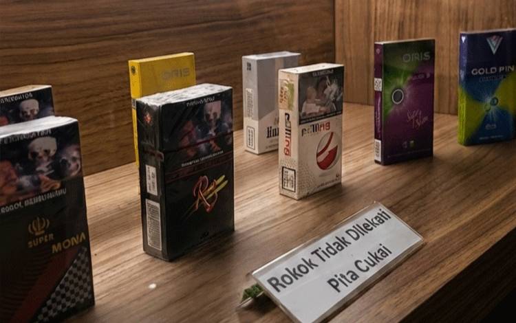 Penindakan Rokok Ilegal di Wilayah Bea Cukai Sampit Naik 98 Persen, Denda Capai Rp400 Juta