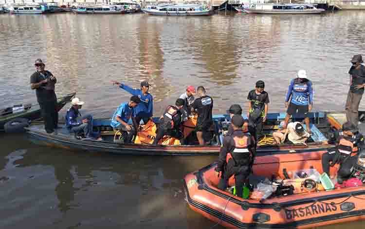 Korban Tenggelam di Sungai Martapura Depan Menara Siring Pandang Ditemukan Meninggal Dunia