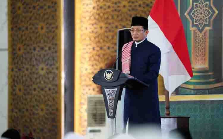 Menag Tegaskan Fungsi Masjid Perlu Terus Diperluas