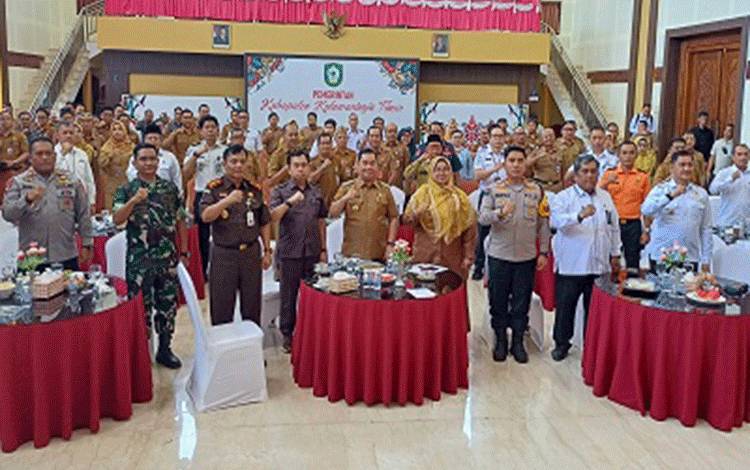 Bupati Kotim Perkuat Silaturahmi Forkopimda untuk Pembangunan Daerah