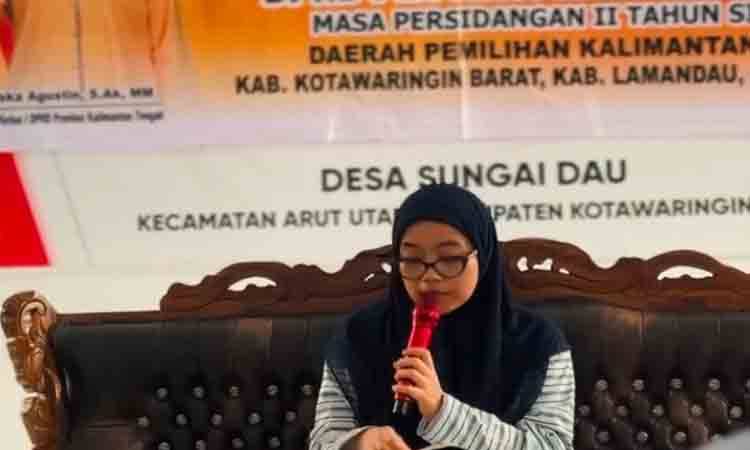 Serap Suara Warga Arut Utara, Wakil Ketua I DPRD Kalteng Laksanakan Reses di Desa Sungai Dau