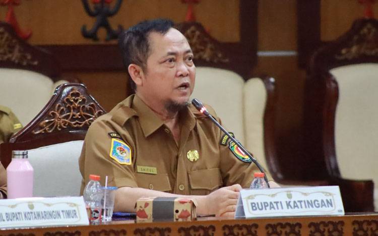 Bupati Katingan Minta Kejelasan Status Jalan Kasongan-Kereng Pakahi-Kampung Melayu